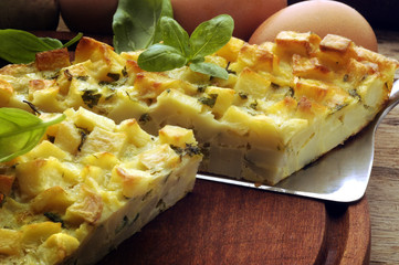Frittata di patate Tortilla de patatas 马铃薯煎蛋