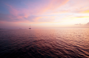 Obraz premium Sea sunset