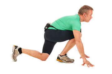 Obraz premium Ready for the run