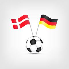 Fototapeta premium Germany - Denmark