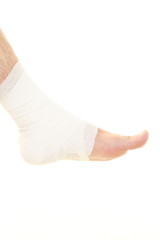sprained ankle