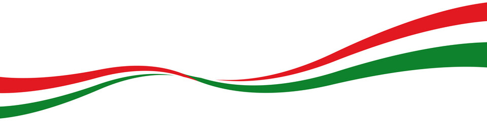 Italien Fahne Flagge Farben Welle Schwung m it QXP9 Datei