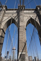 Fototapeta na wymiar New York - Brooklyn Bridge