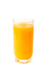 Glass with multifruit juice