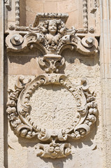 Church of St. Chiara. Lecce. Puglia. Italy.