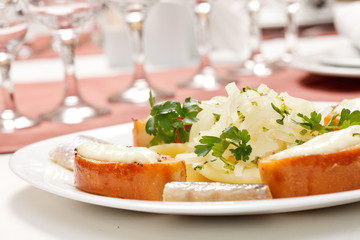 herring with potatoes