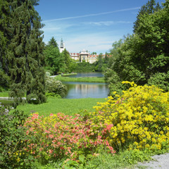 Obraz premium Pruhonice chateau, Czech Republic