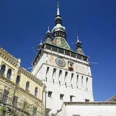 Tower of the Clock, Sighisoara, Transylvanie, Romania