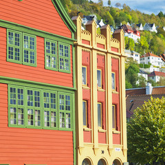 Obraz premium Bergen, Norway
