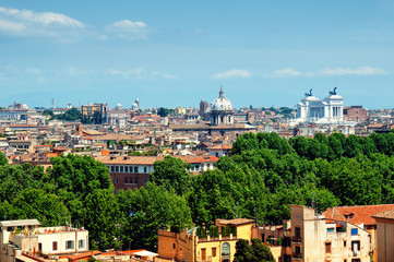 Fototapeta na wymiar Rzym cityscape, Włochy