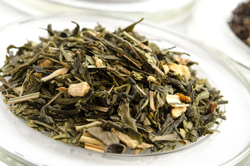 Aromatisierter grüner Tee