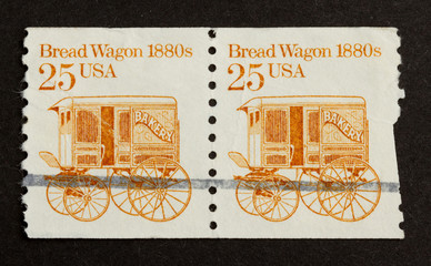 USA - CIRCA 1975: Stamp printed in the USA