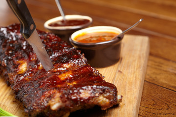 delicious BBQ ribs