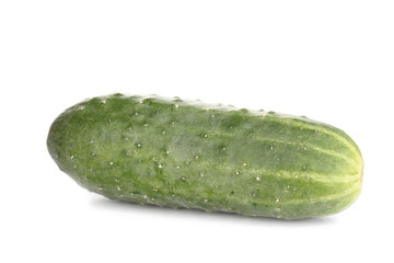 Cucumber isolated on white