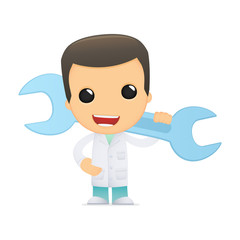 funny cartoon doctor