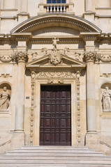 Fototapeta na wymiar Church of St. Maria della Grazia. Lecce. Puglia. Italy.