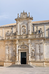 Fototapeta premium Cathedral of Lecce. Puglia. Italy.
