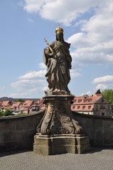 Fototapeta na wymiar Kaiserin Kunigunde in Bamberg