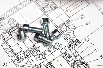 Screws on draft