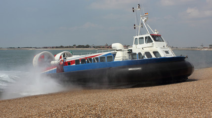 Passenger hovercraft from Isle of Wight