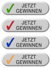 4 CB-Button grau JETZT GEWINNEN