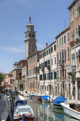 Fototapeta premium Canals in Venice, Italy