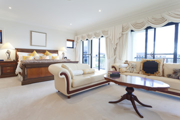 Spacious master bedroom