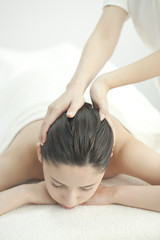 Fototapeta premium ヘッドスパ