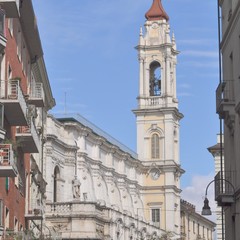 Fototapeta na wymiar Via Po, Turin