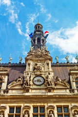 Paris, Frankreich. Rathaus Hotel de Ville