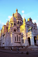 Fototapeta na wymiar Paryż. Sacre Coeur Montmartre am