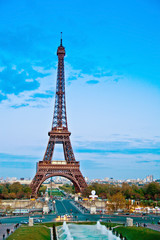 Paris, Frankreich. Der Eiffelturm