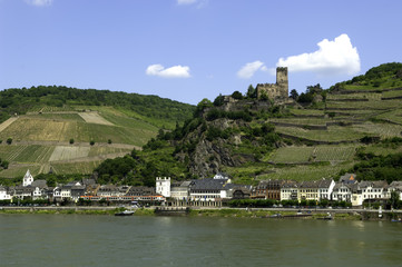 Fototapeta na wymiar Germany Rhine Valley