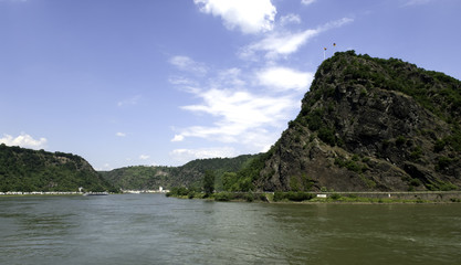 Fototapeta na wymiar Germany Rhine Valley