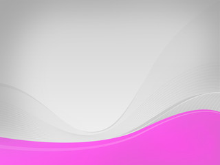 Light gray background Dizzy-HF, pink wave