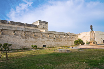 Fototapeta na wymiar Castle of Charles V. Lecce. Puglia. Italy.
