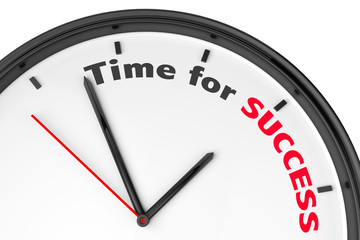 Time for Success concept