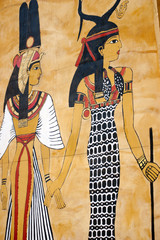 Egypt fresco - obrazy, fototapety, plakaty