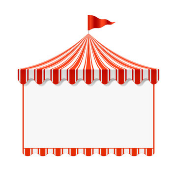 Circus advertisement background