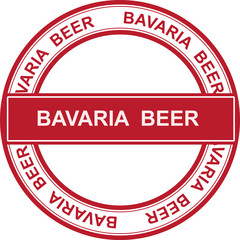 STAMP BAVARIA BEER
