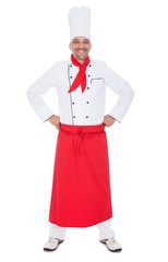 Portrait of a handsome cook