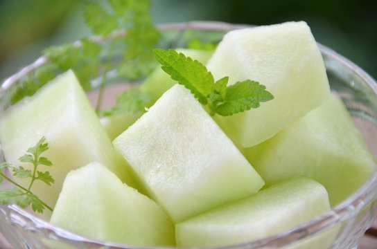 melon and herb