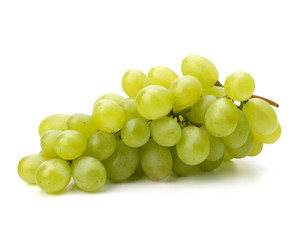 Perfect bunch of white grapes