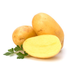 New potato and green parsley