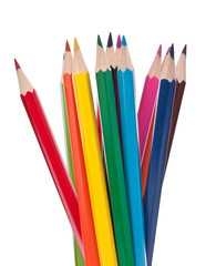 Fototapeta premium Colouring crayon pencils