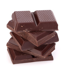 Chocolate bars stack