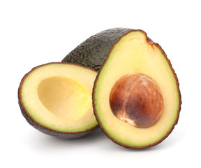 Avocado vegetable isolated on white background