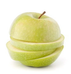 apple green sliced