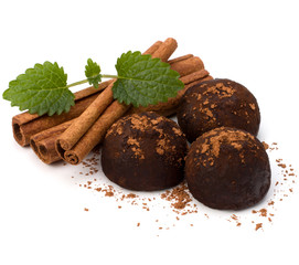 Chocolate truffle candy