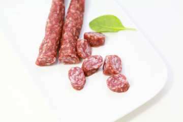 dry meat sausage